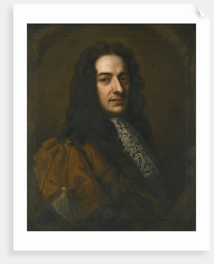Portrait of the violinist and composer Nicola Matteis by Anonymous