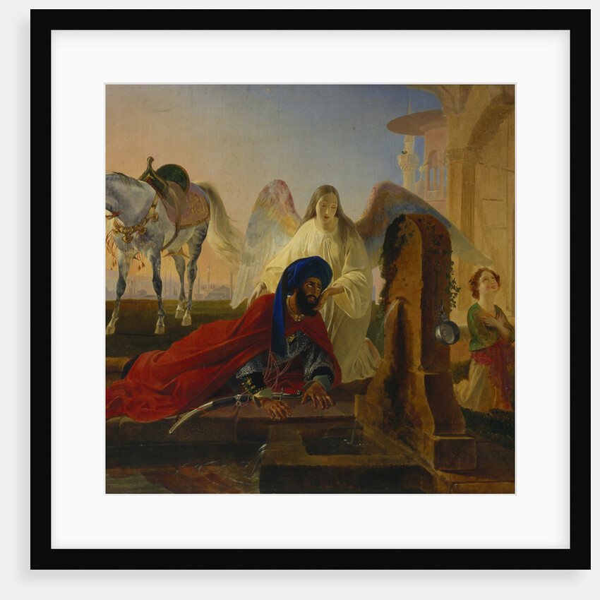 Angel and Péri by Anonymous
