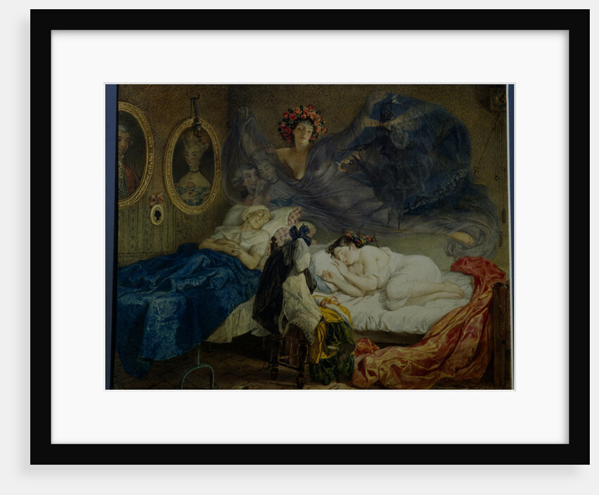 Dreams of grandmother and granddaughter by Anonymous