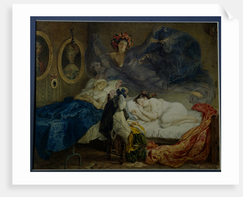 Dreams of grandmother and granddaughter by Anonymous