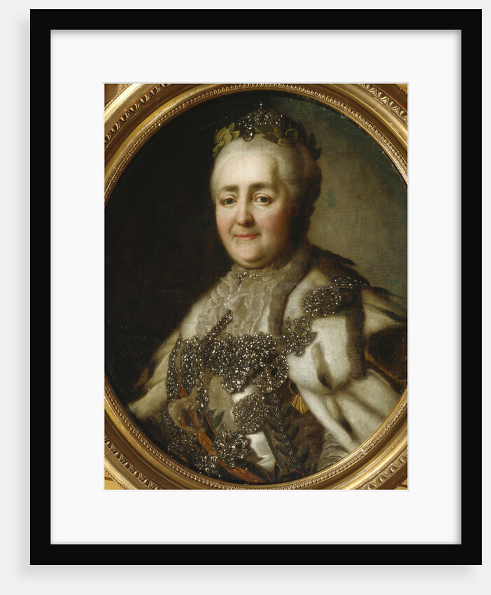 Portrait of Empress Catherine II by Anonymous