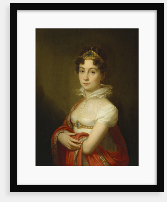 Juvenile portrait of Empress Maria Ludovica with a diadem by Anonymous