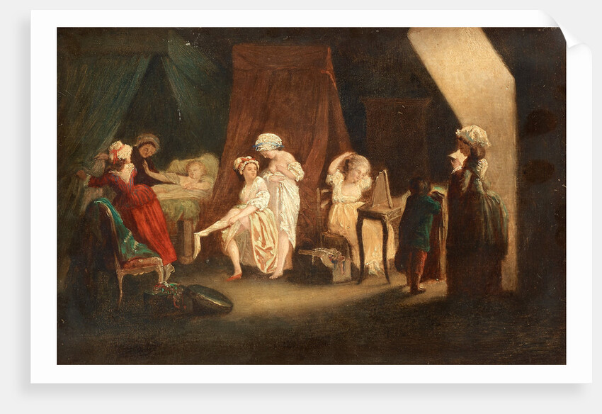 Le Lever des ouvrières en modes by Anonymous