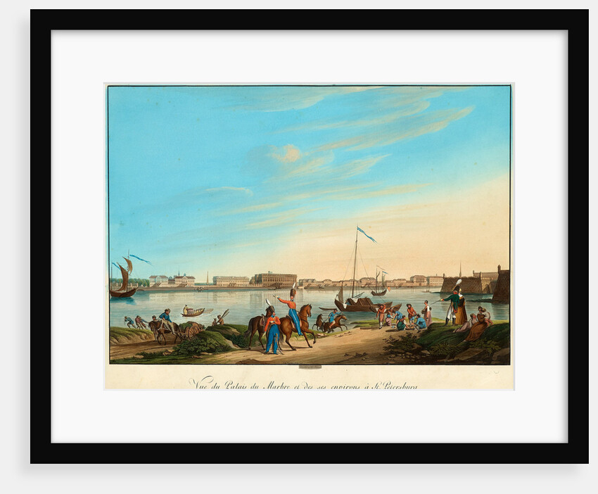 View of the Marble Palace in Saint Petersburg by Anonymous