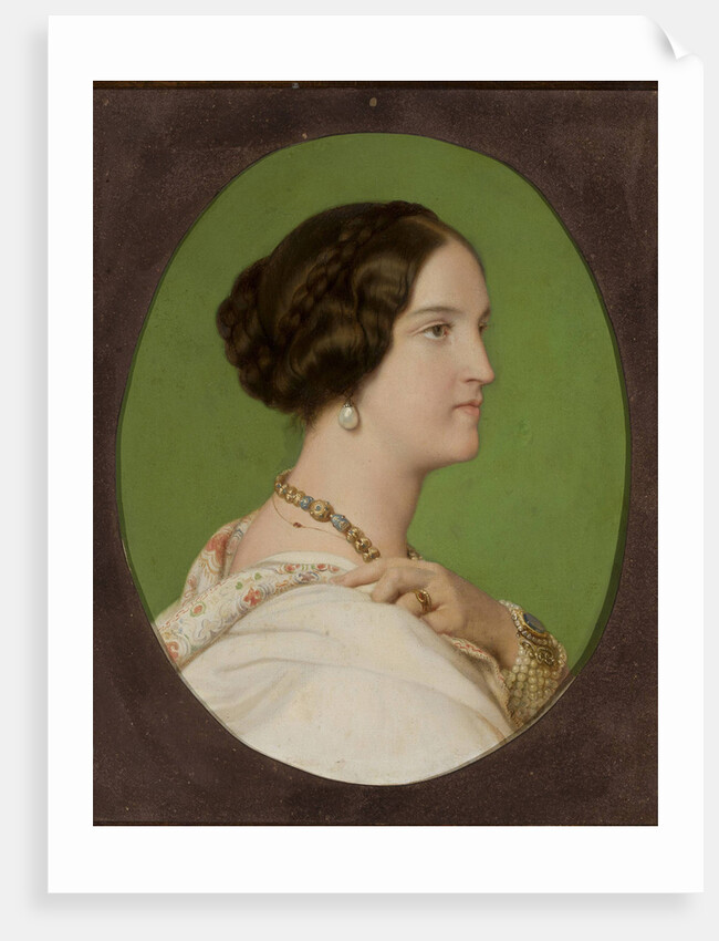 Portrait of Countess Delfina Potocka, née Komar by Anonymous