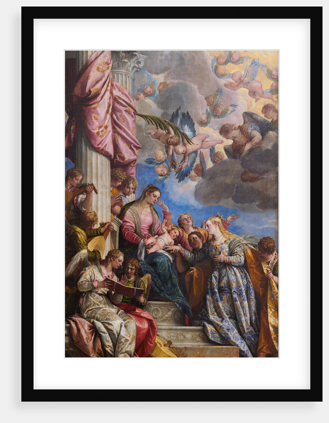 The Mystical Marriage of Saint Catherine by Anonymous
