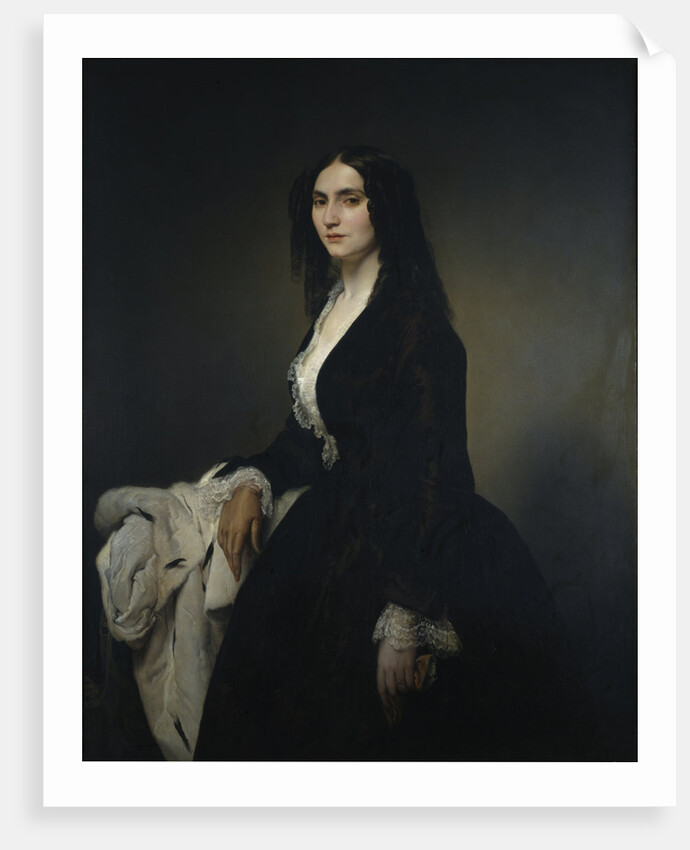 Portrait of the Singer Matilde Juva Branca by Anonymous