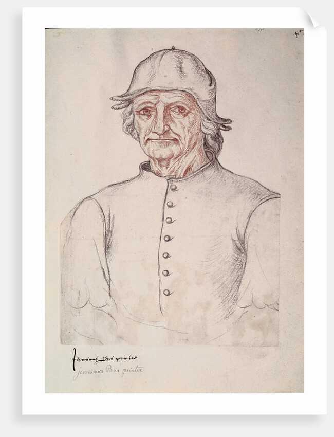 Portrait of Hieronymus Bosch by Anonymous