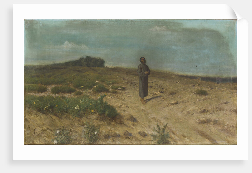 Saint Francis Preaches to the Birds by Anonymous