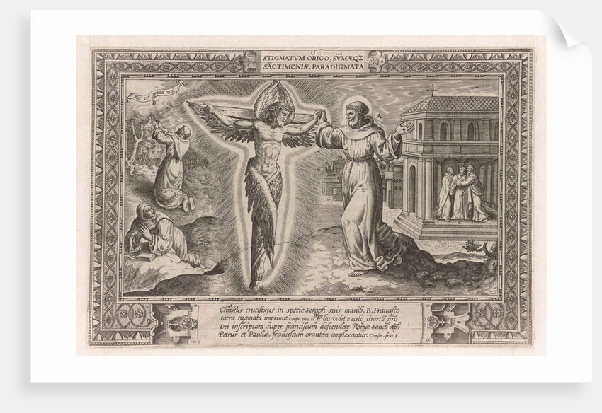 Saint Francis as another Christ (alter Christus) by Anonymous