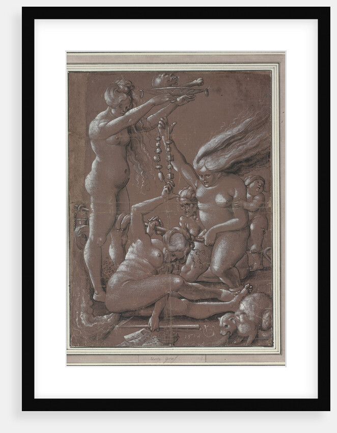 The Witches Sabbath (After Hans Baldung) by Anonymous