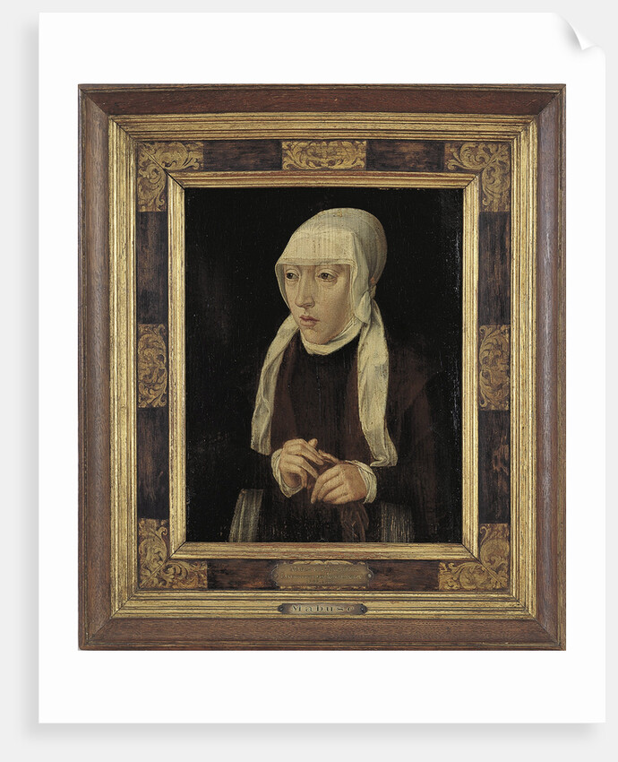 Portrait of Queen Mary of Hungary by Anonymous