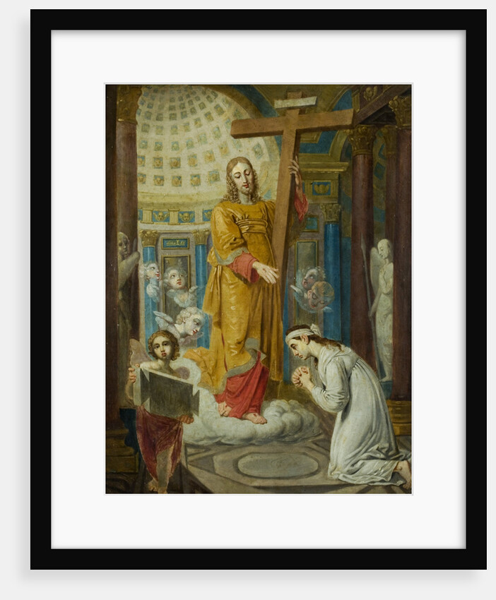 The Appearance of Christ with the Cross to Ekaterina Filippovna Tatarinova by Anonymous