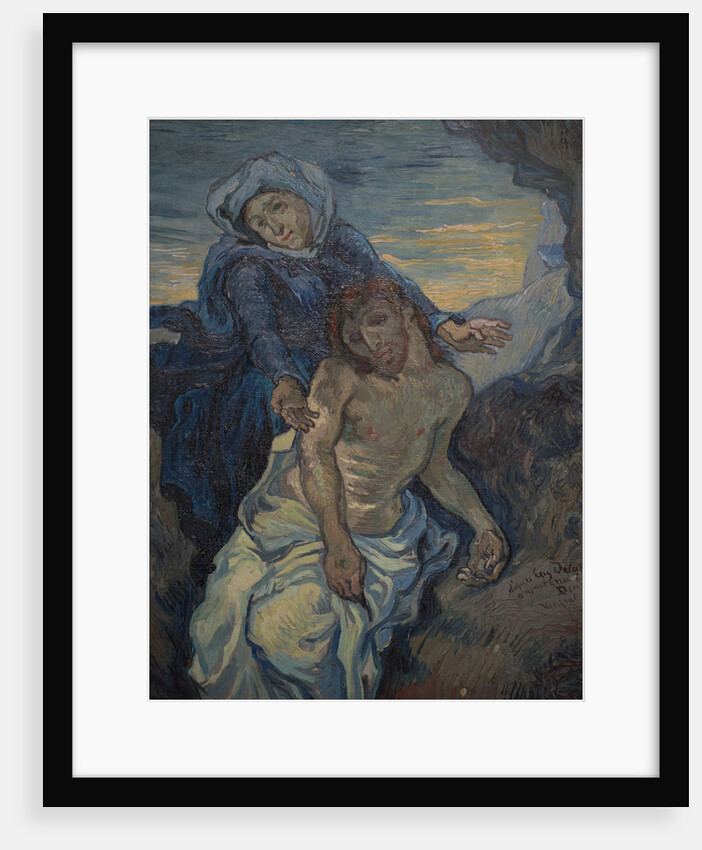 Pietà (after Delacroix) by Anonymous