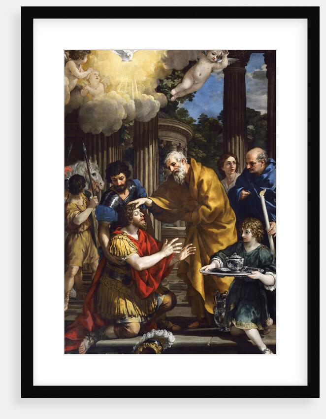 Ananias restoring the sight of Saint Paul by Anonymous