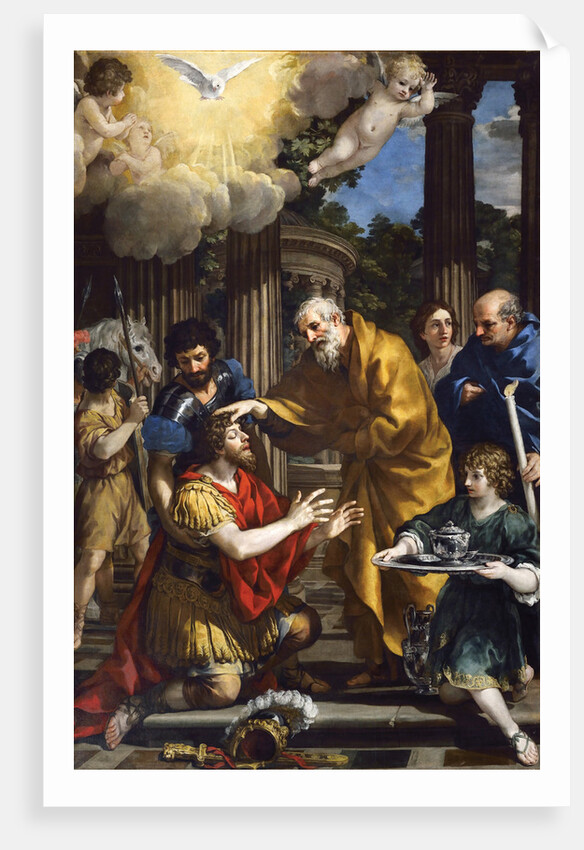 Ananias restoring the sight of Saint Paul by Anonymous
