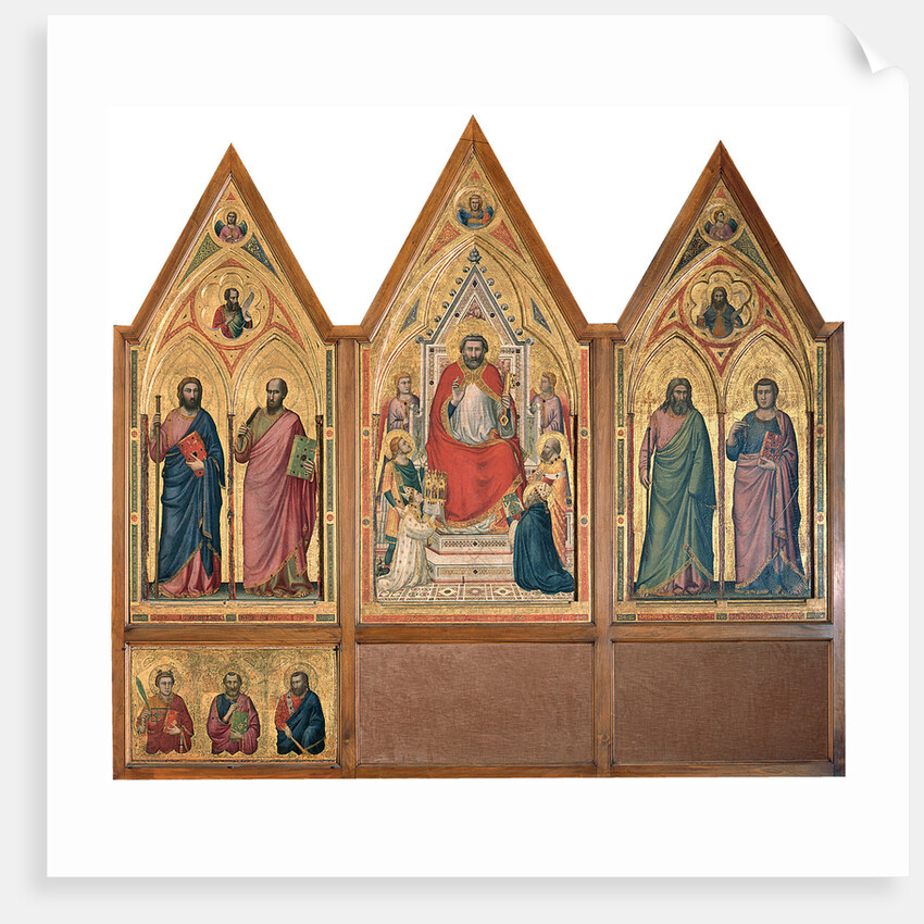 Stefaneschi Triptych by Anonymous