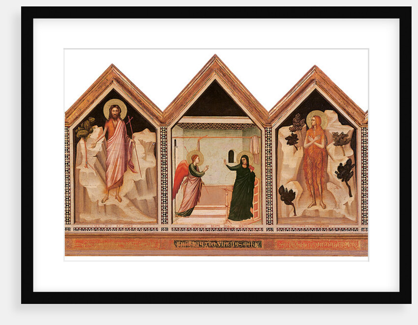 The Annunciationwith Saints Reparata, John the Baptist, Mary Magdalene and Nicholas by Anonymous