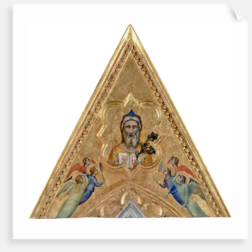 God the Father with Angels. by Anonymous