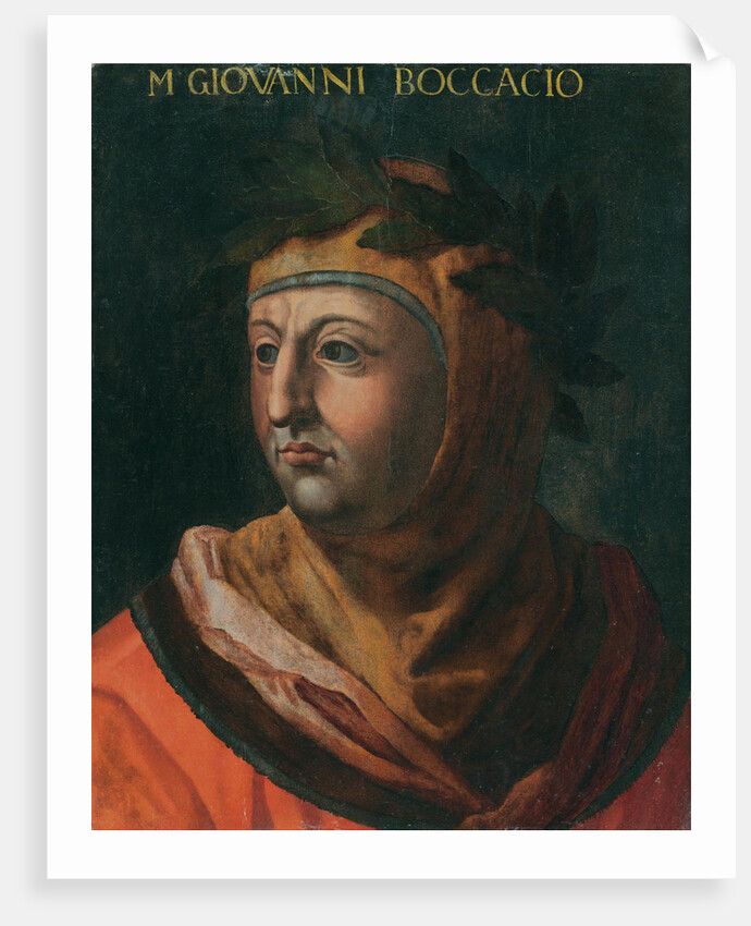 Portrait of Giovanni Boccaccio by Anonymous