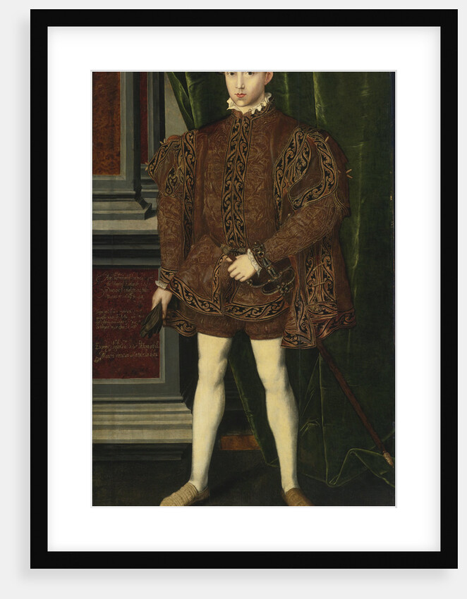 Portrait of the King Edward VI of England by Anonymous