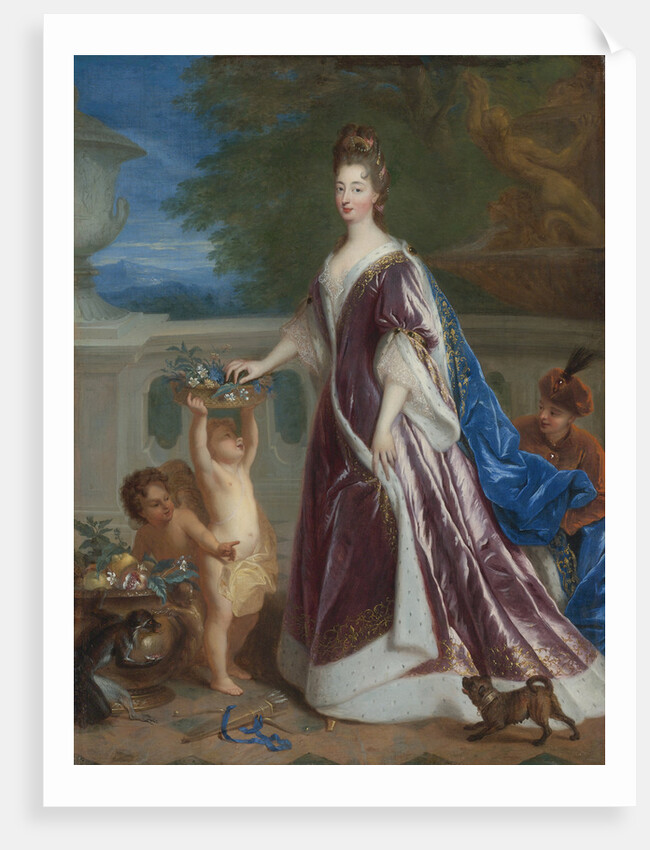 Portrait of Elizabeth Charlotte, Princess Palatine by Anonymous
