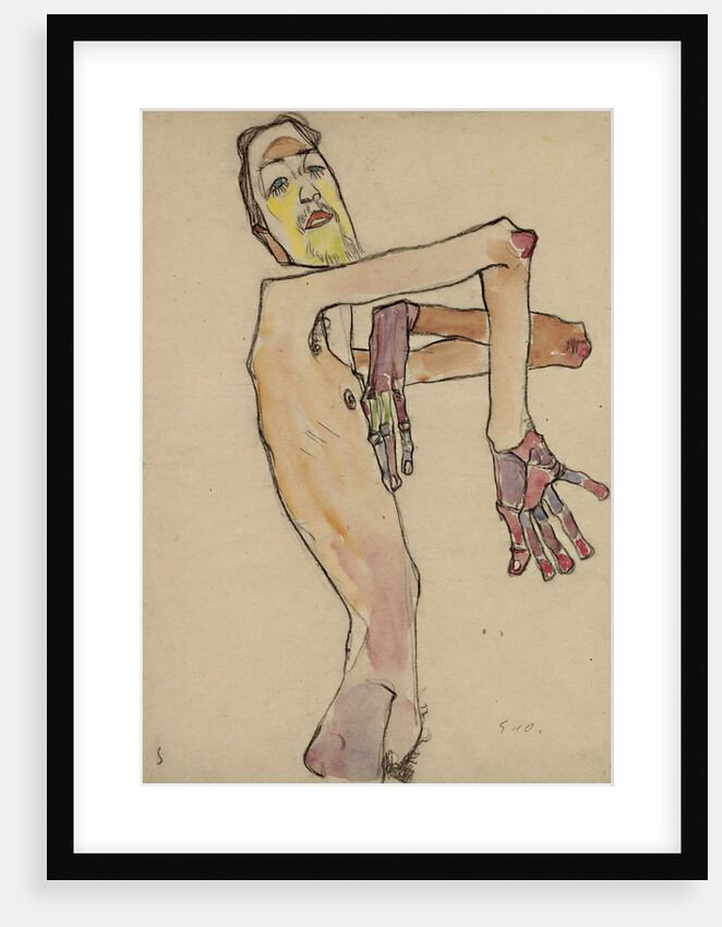 Erwin Dominik Osen as Nude with Crossed Arms by Anonymous