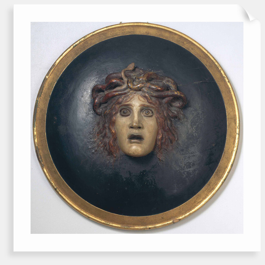 Shield with the head of Medusa by Anonymous