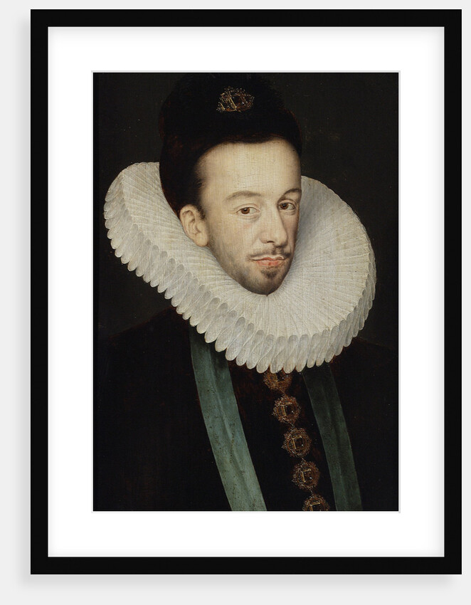 Portrait of Henry III of France, King of Poland and Grand Duke of Lithuania by Anonymous
