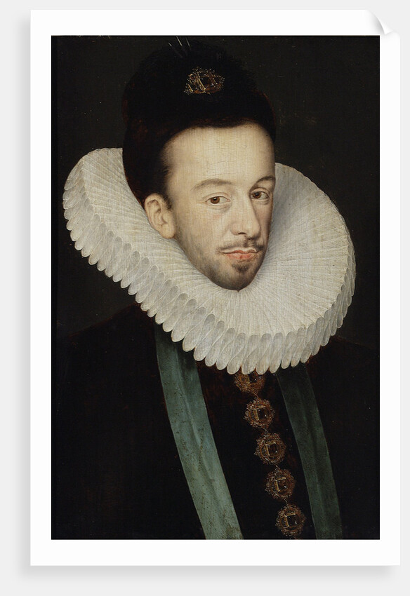 Portrait of Henry III of France, King of Poland and Grand Duke of Lithuania by Anonymous