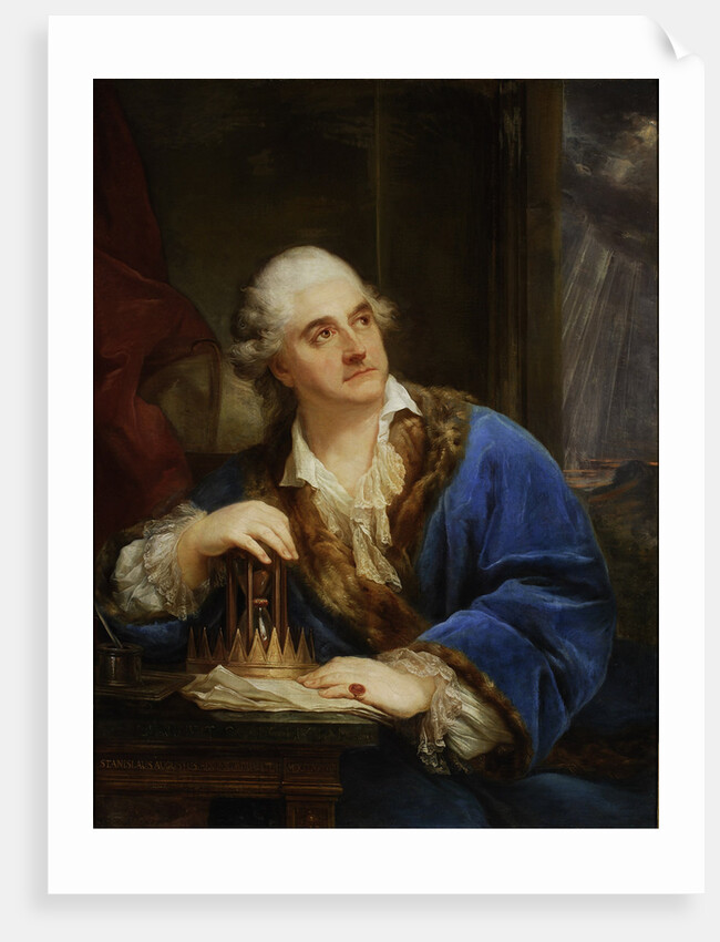 Portrait of Stanislaw II August Poniatowski, King and Grand Duke of the Polish-Lithuanian Commonweal by Anonymous