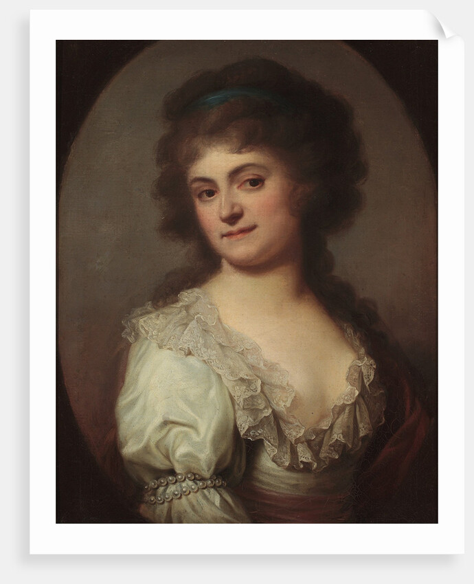 Portrait of the Painter Cecile de Duchesne, née Merlini by Anonymous