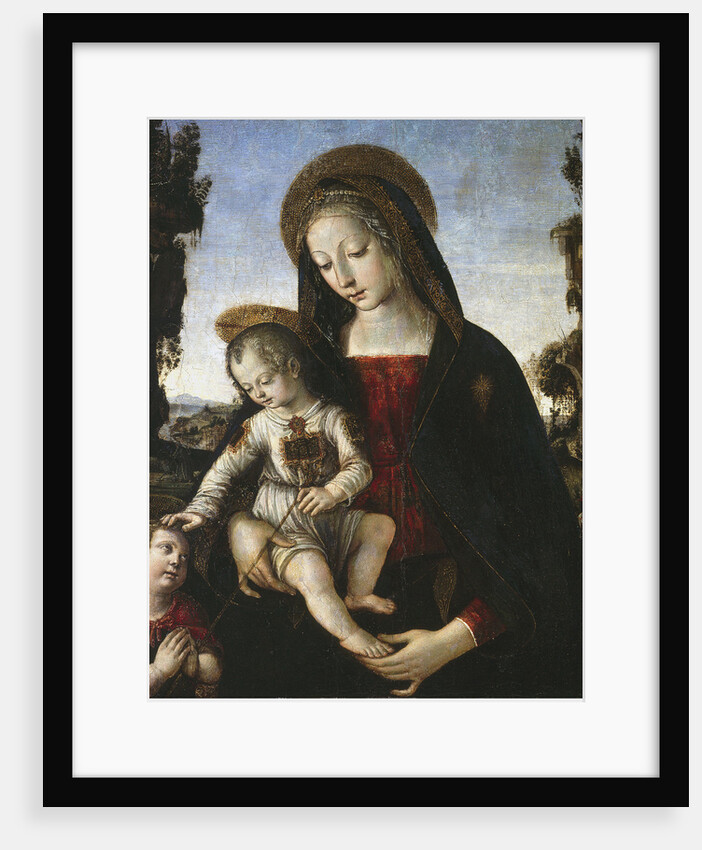 Virgin and child with John the Baptist as a Boy by Anonymous