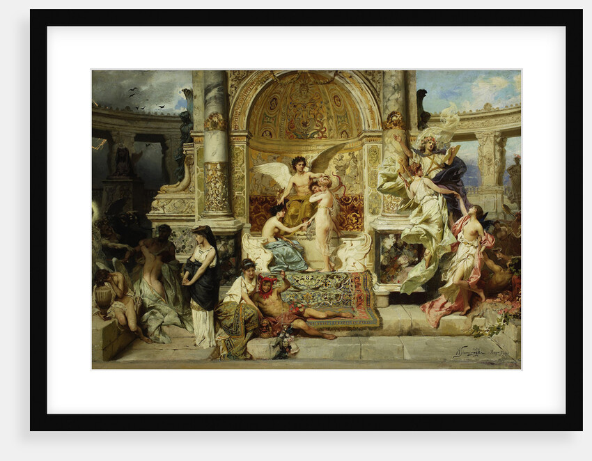 Curtain design for the Theatre in Krakow by Anonymous