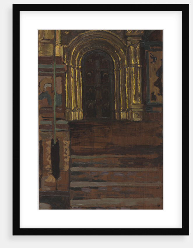 Rostov the Great. Interior of the Church of Our Savior na Senyakh by Anonymous