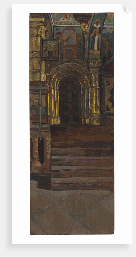 Rostov the Great. Interior of the Church of Our Savior na Senyakh by Anonymous