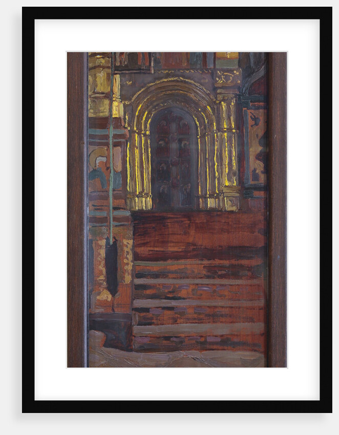 Rostov the Great. Interior of the Church of Our Savior na Senyakh by Anonymous