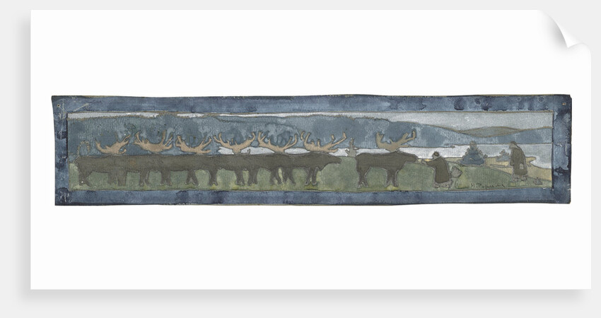Reindeers. North by Anonymous