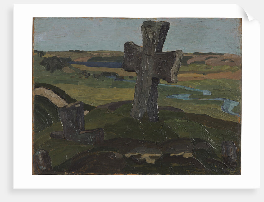 Izborsk. Truvors Cross by Anonymous