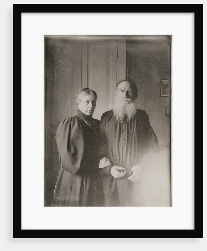 Leo Tolstoy and Sophia Andreevna by Anonymous