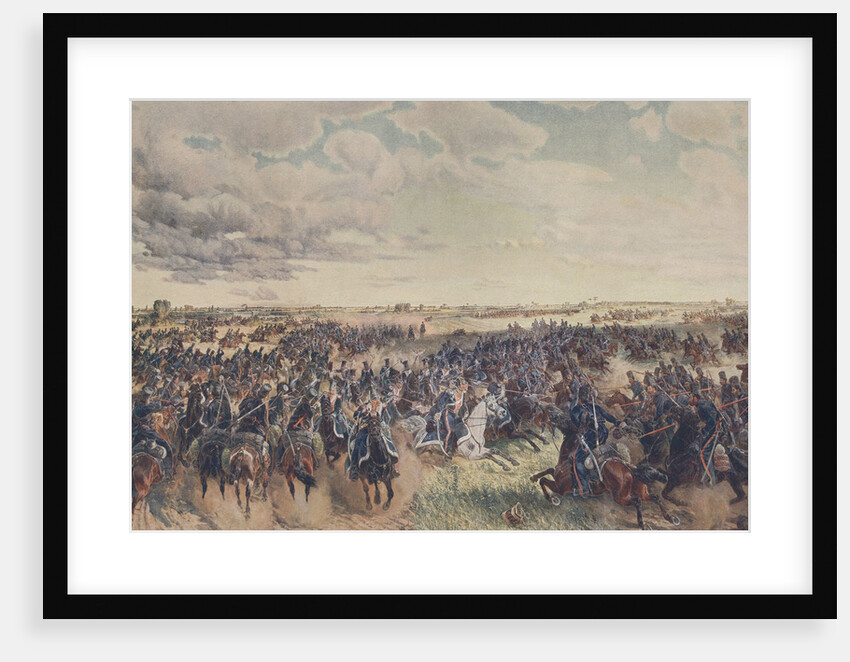 The Battle of Mir on 9 July 1812 by Anonymous