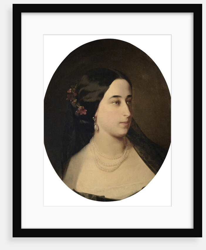 Portrait of Maria Alexandrovna Gartung, née Pushkina by Anonymous