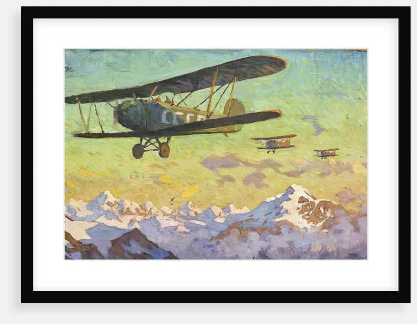 Overflight of the Caucasus Mountains by Anonymous