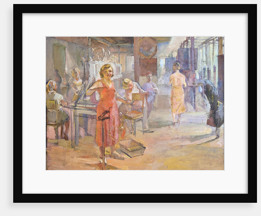 The electrical factory Svetlana in Leningrad by Anonymous