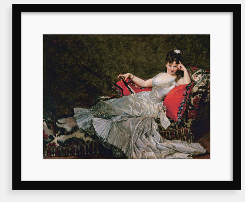 Portrait of Julia Tahl known as Mademoiselle Alice de Lancey by Anonymous