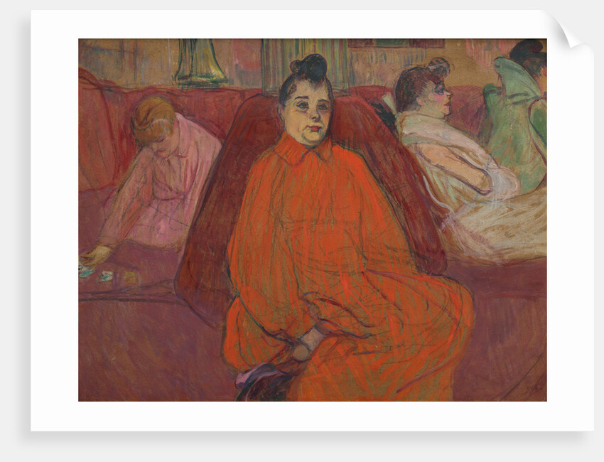 In the Salon: The Couch by Anonymous