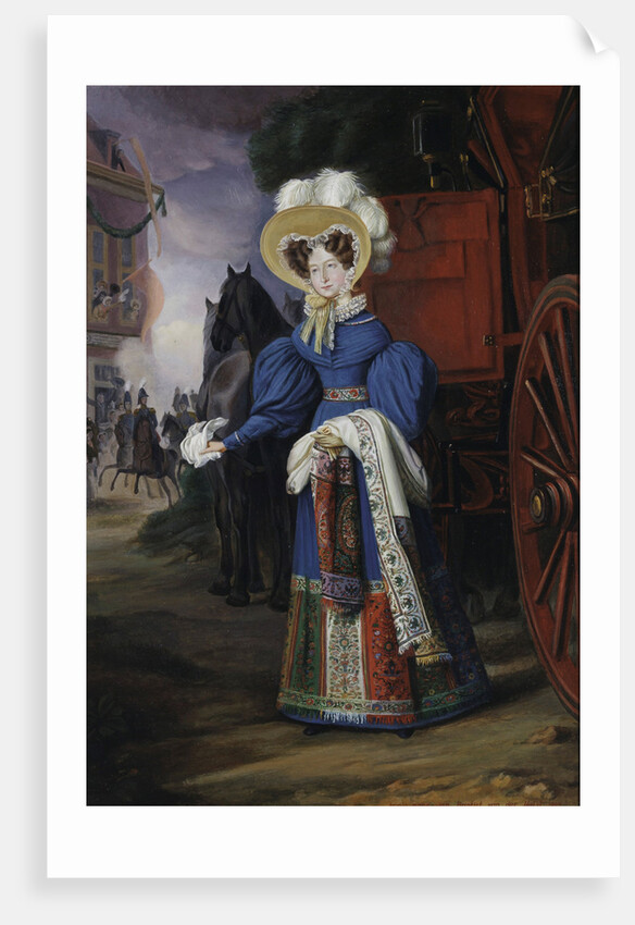 Grand Duchess Anna Pavlovna of Russia, Queen of the Netherlands by Anonymous