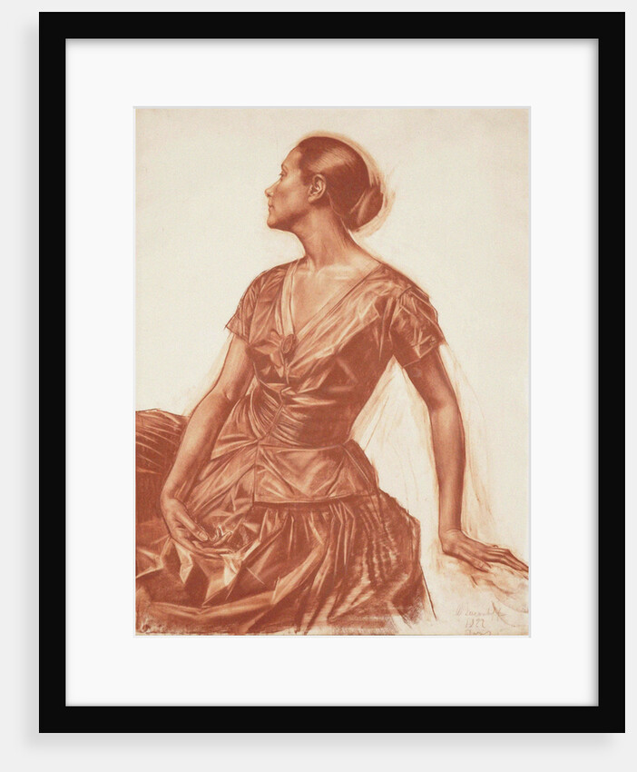 Portrait of Salomea Nikolayevna Andronikova by Anonymous
