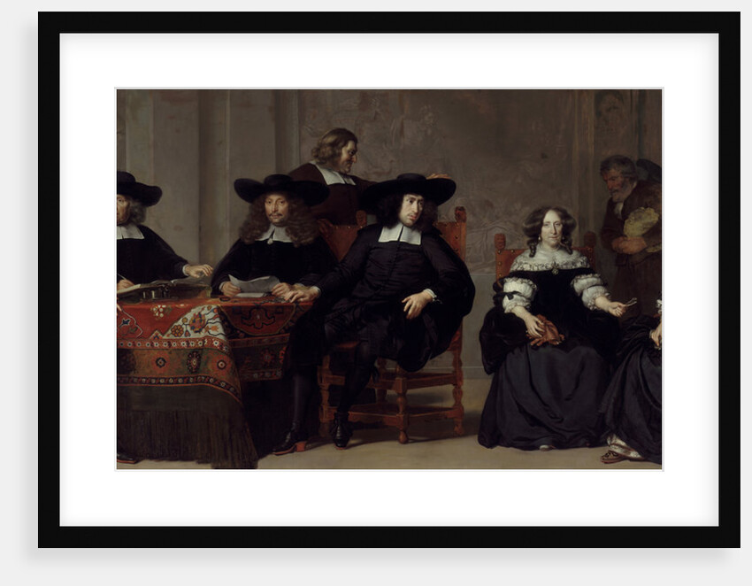 The governors and governesses of the Old Men and Womens home in Amsterdam by Anonymous