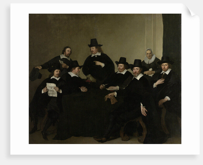 The governors of the Nieuwezijds Huiszittenhuis in Amsterdam by Anonymous